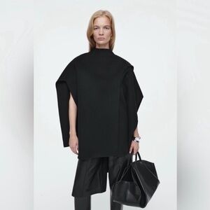 COS Stylish Black Cape